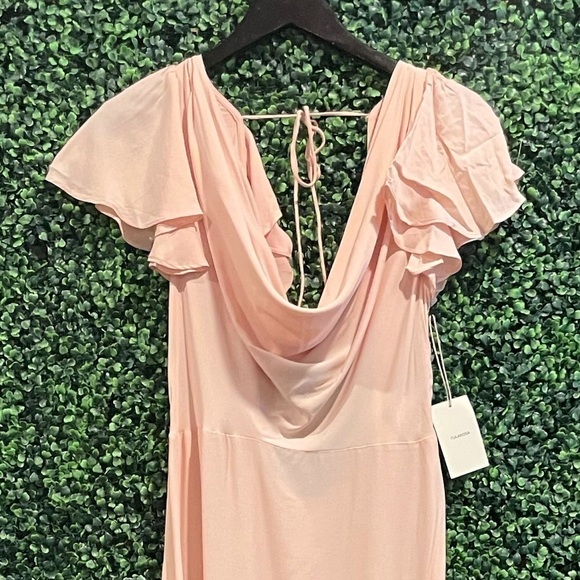 NWT Tularosa Selma Maxi Dress in Blush - Picture 5 of 10